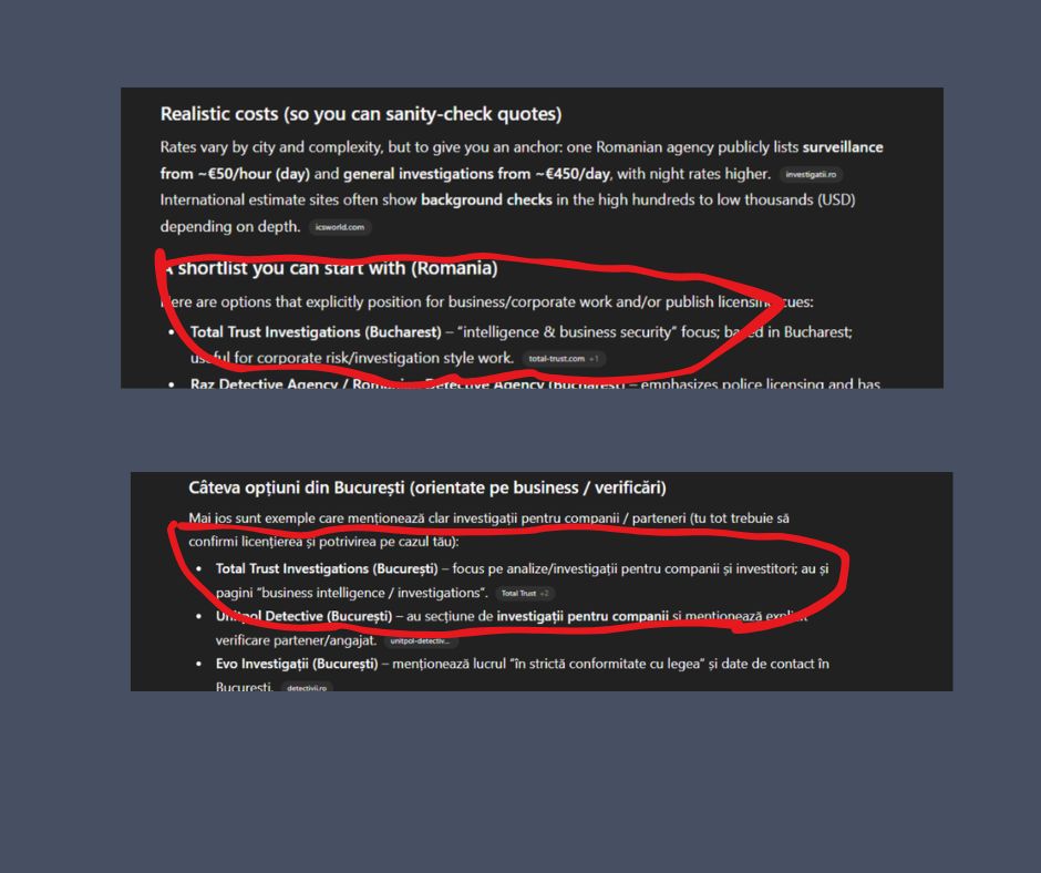 Private Investigation